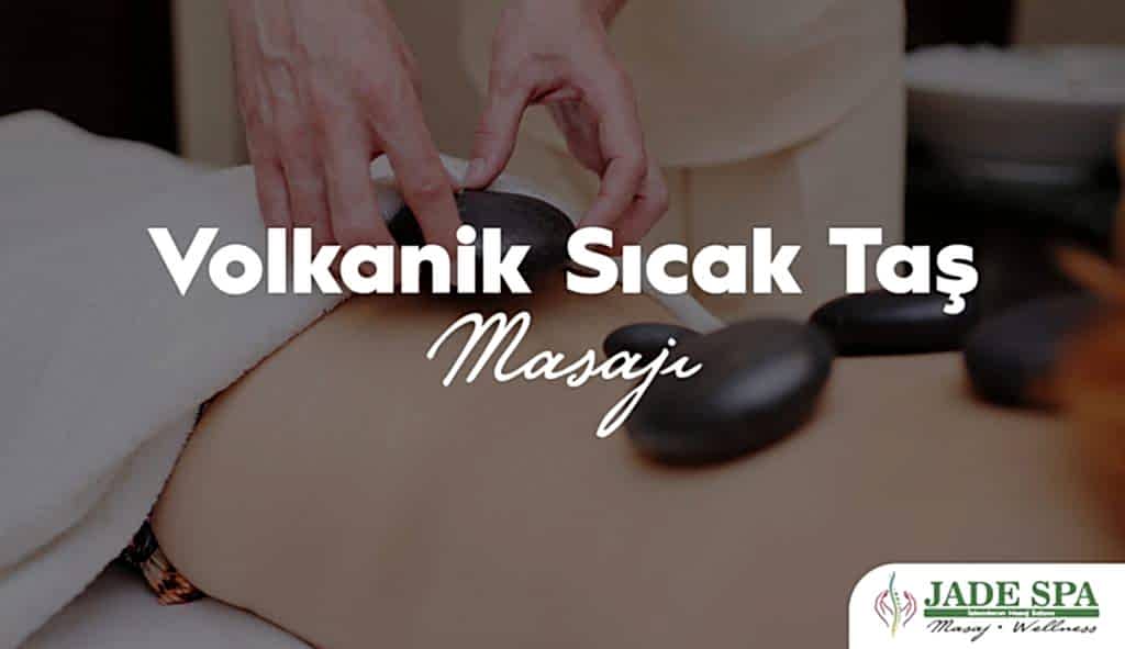 Volkanik sıcak taş masajı