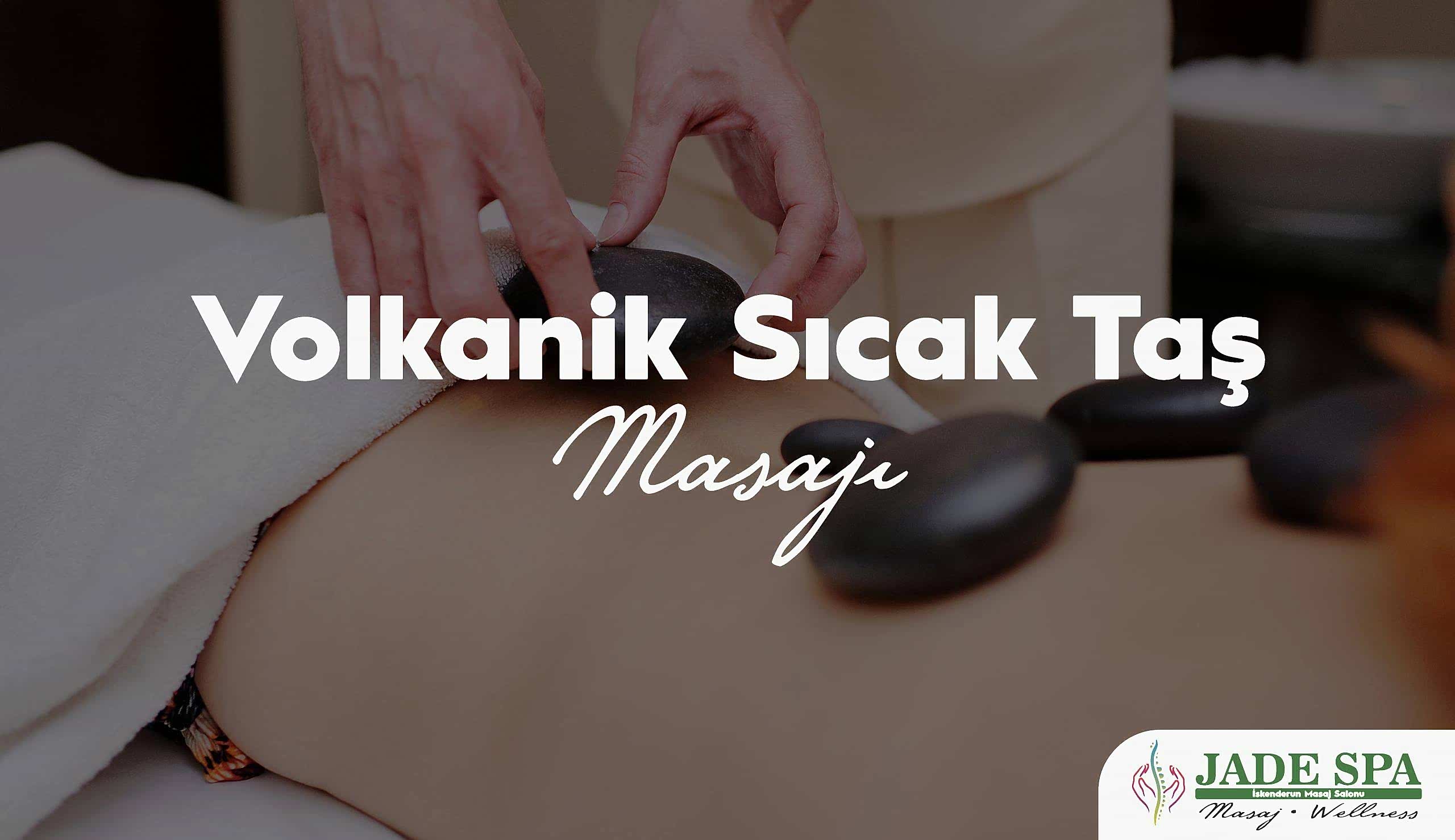 Volkanik sıcak taş masajı
